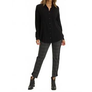 NEW XCVI nestor plaid jogger in charcoal